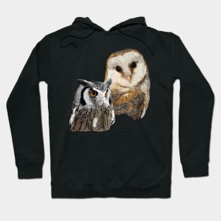 Autillo and Owl Hoodie